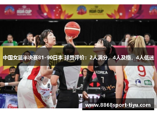 中国女篮半决赛81-90日本 球员评价：2人满分，4人及格，4人低迷